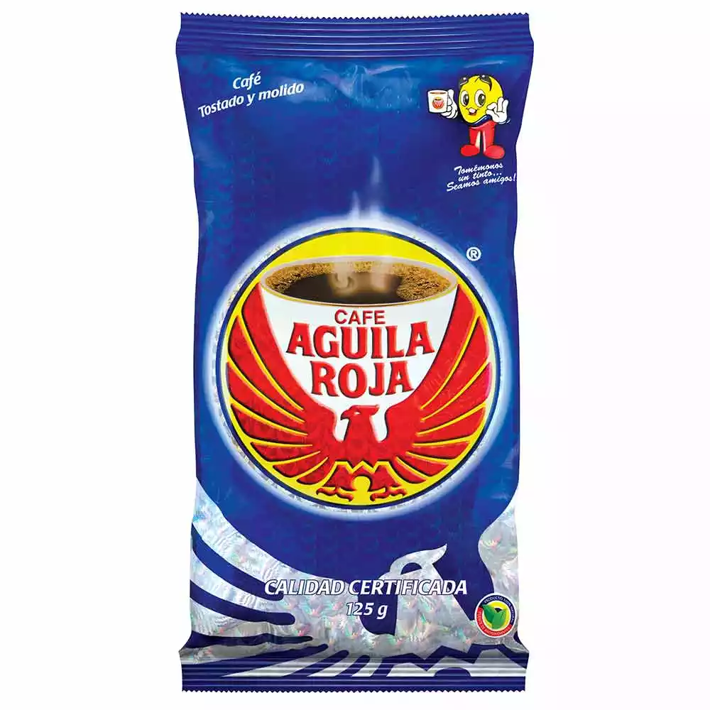 Café águila roja 125 gr * paca 50 Unid | Licores Amistad